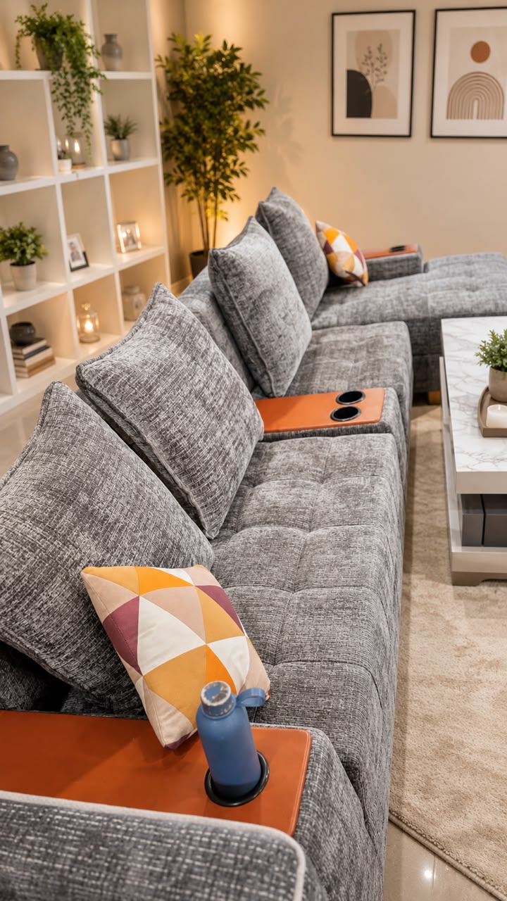 Compact Apartment Sofa #2 - HK Furniture Living Room Collection, Kampala Uganda